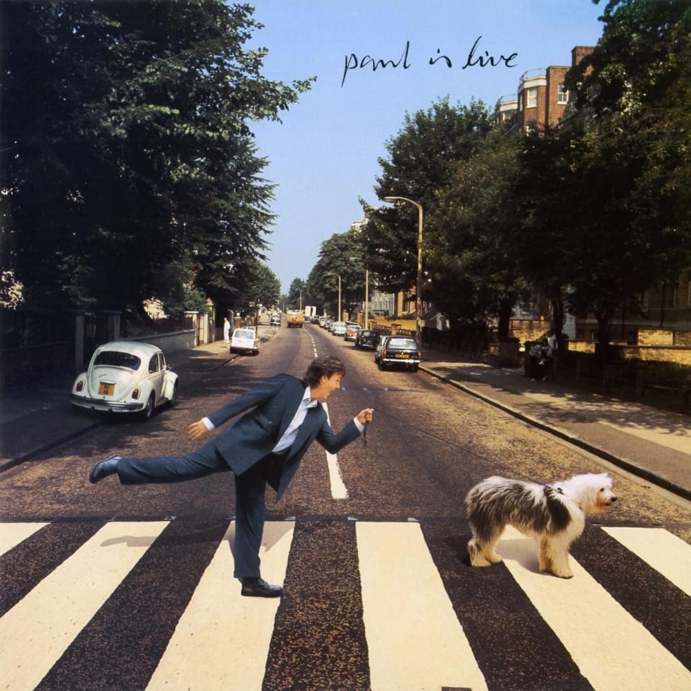 Album cover art for "Paperback Writer (Live)" by Paul McCartney
