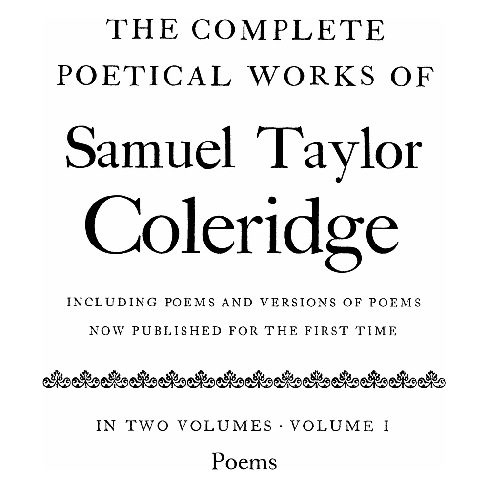 The Pains of Sleep by Samuel Taylor Coleridge