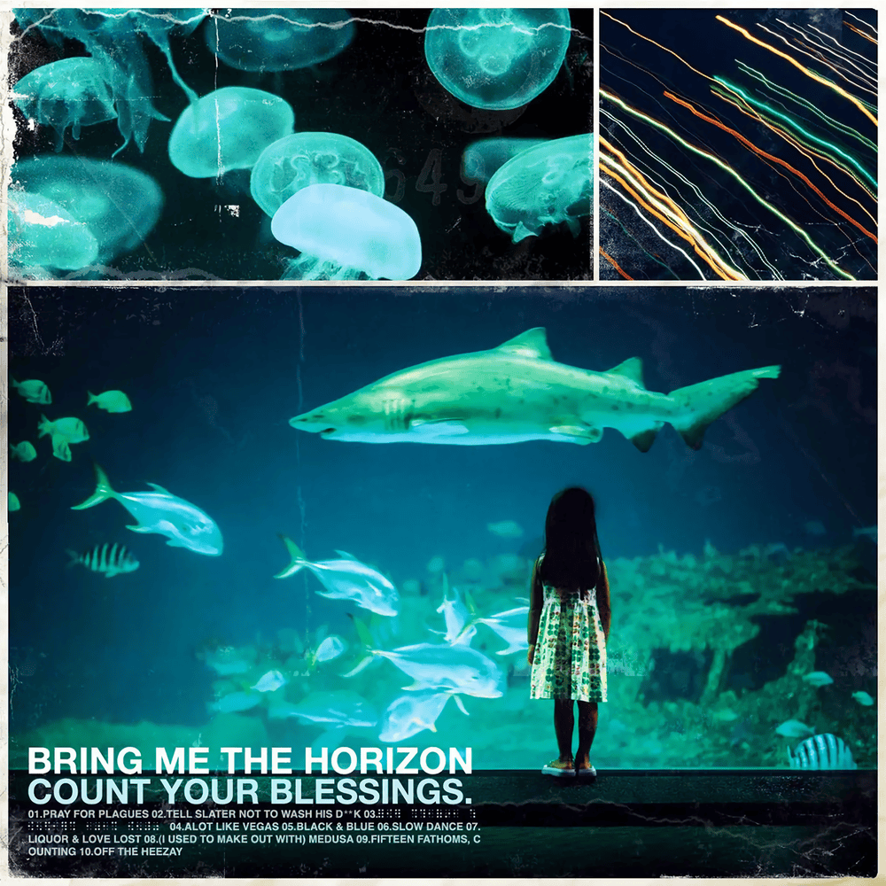 Album cover art for "Liquor & Love Lost" by Bring Me The Horizon