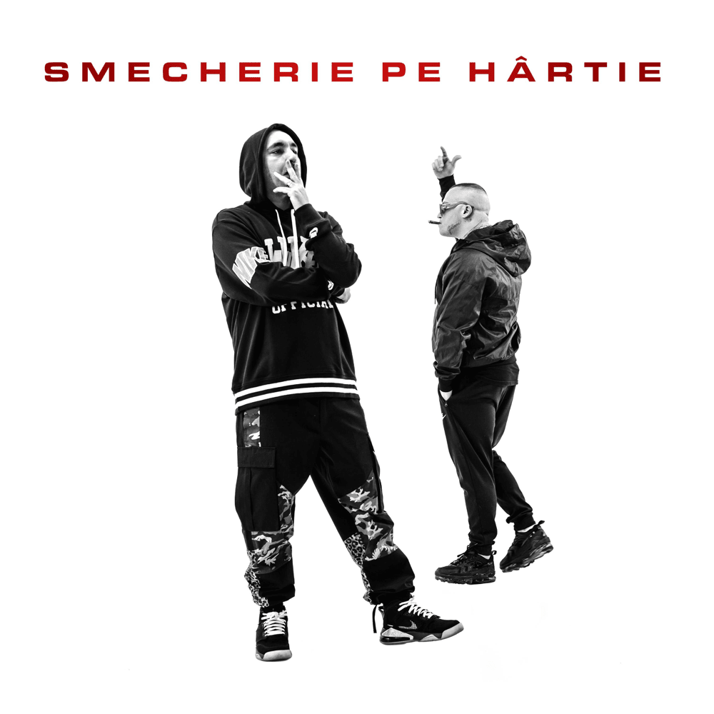 Album cover art for "mecherie pe h�rtie" by Cabron & OG Eastbull