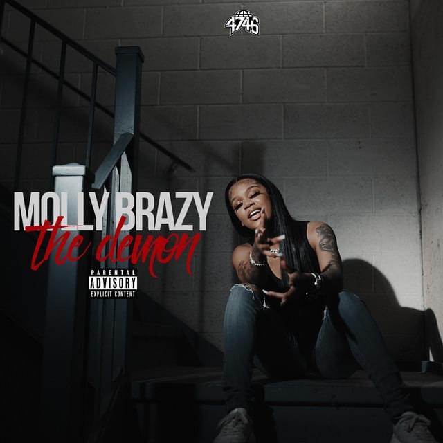 Album cover art for "The Demon" by Molly Brazy
