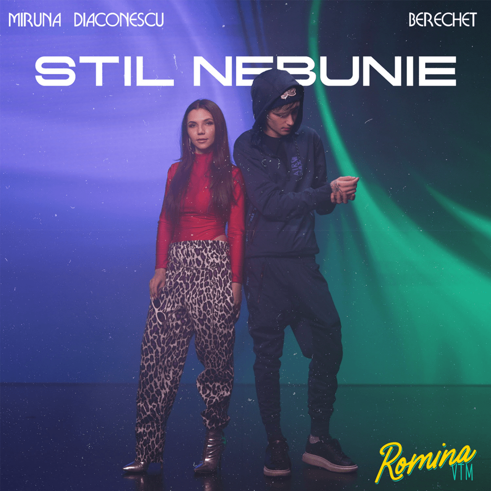 Album cover art for "Stil nebunie" by Miruna Diaconescu