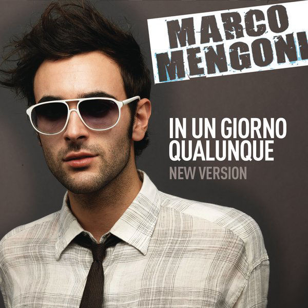 Album cover art for "In un giorno qualunque" by Marco Mengoni