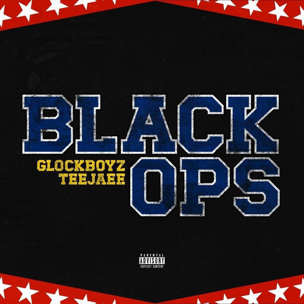 Album cover art for "Black Ops" by GlockBoyz TeeJaee