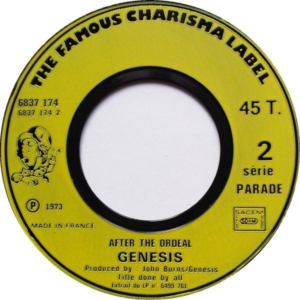 Album cover art for "After the Ordeal" by Genesis