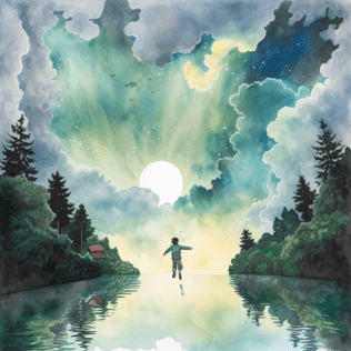 Album cover art for "​weightless" by Enluv