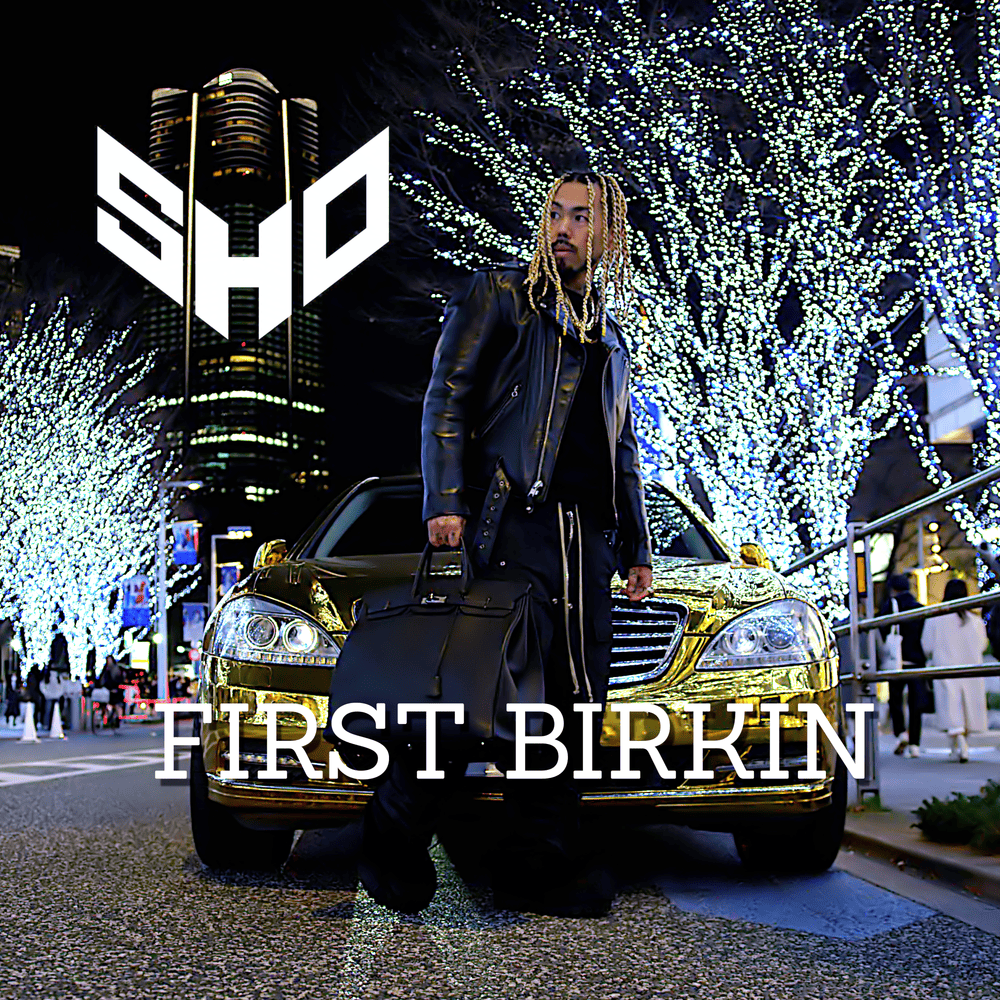 Album cover art for "FIRST BIRKIN" by SHO