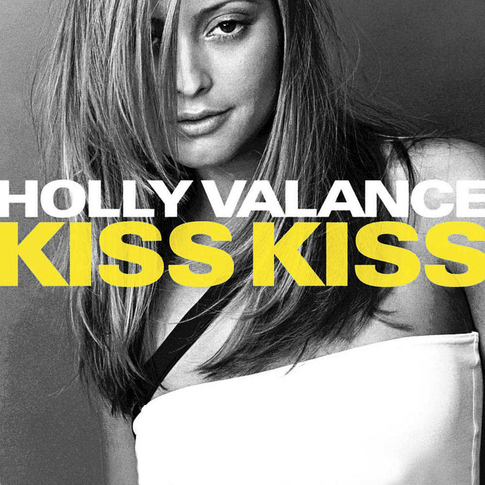 Album cover art for "Kiss Kiss" by Holly Valance