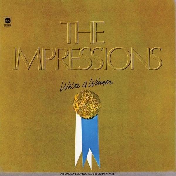 Album cover art for "I Loved and I Lost" by The Impressions