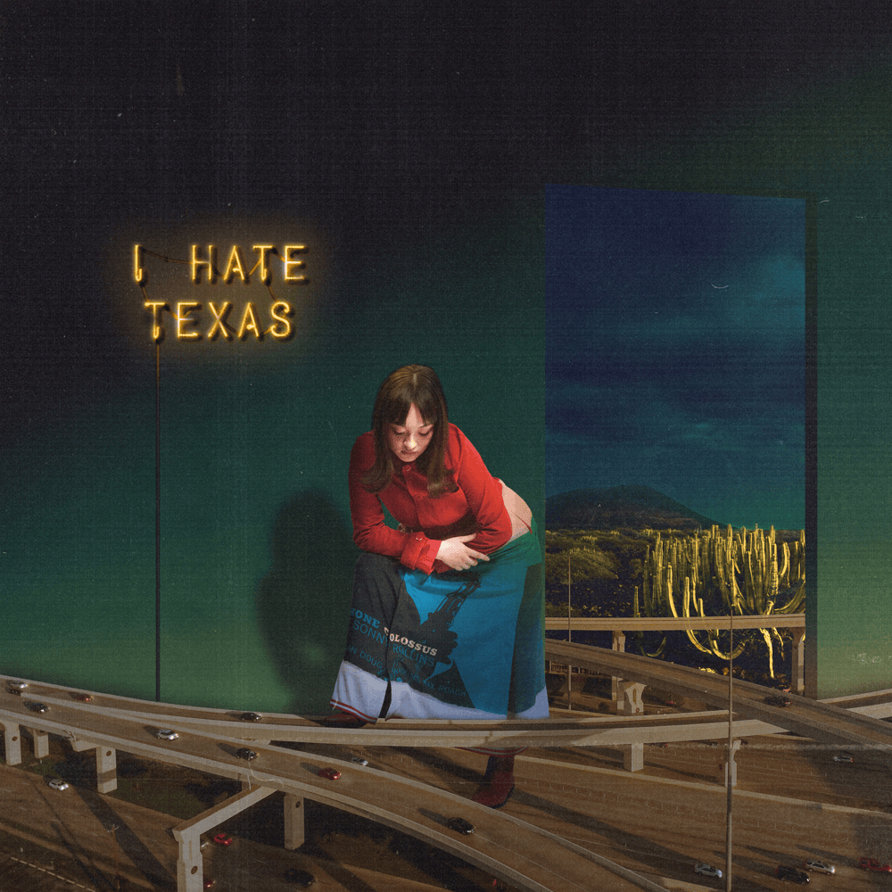 Album cover art for "i hate texas" by mxmtoon