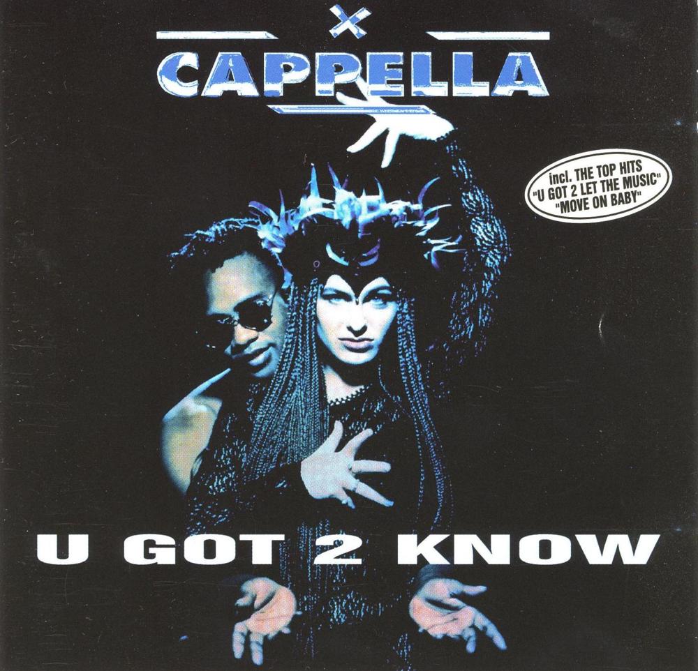 Album cover art for "Move On Baby" by Cappella