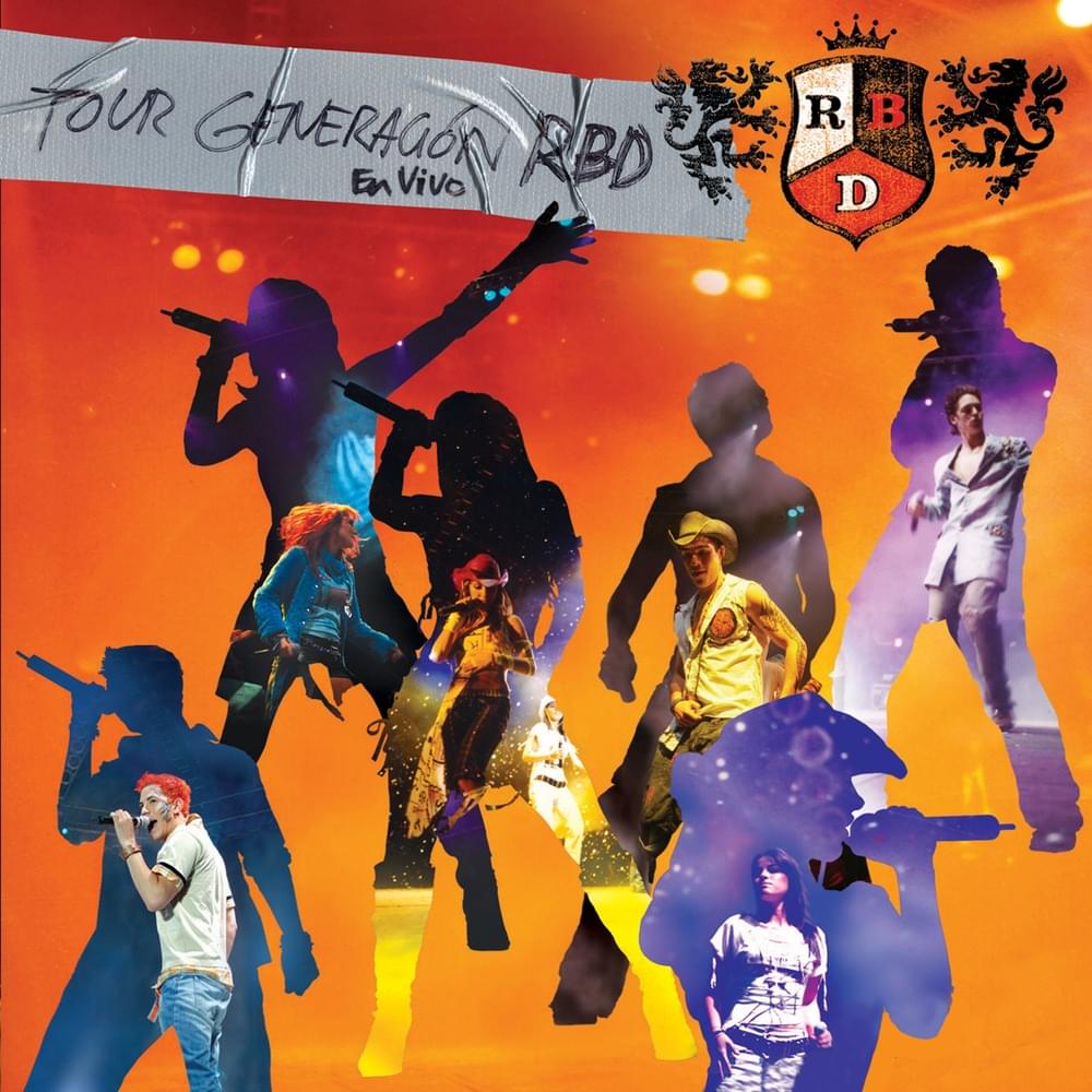Album cover art for "Una Canción (En Directo)" by RBD