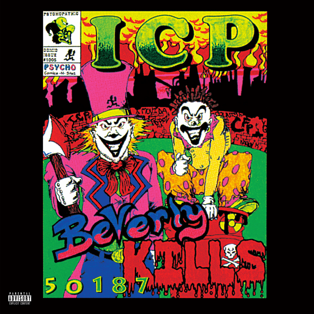 Album cover art for "17 Dead" by Insane Clown Posse