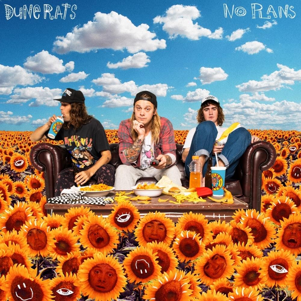 Album cover art for "No Plans" by Dune Rats