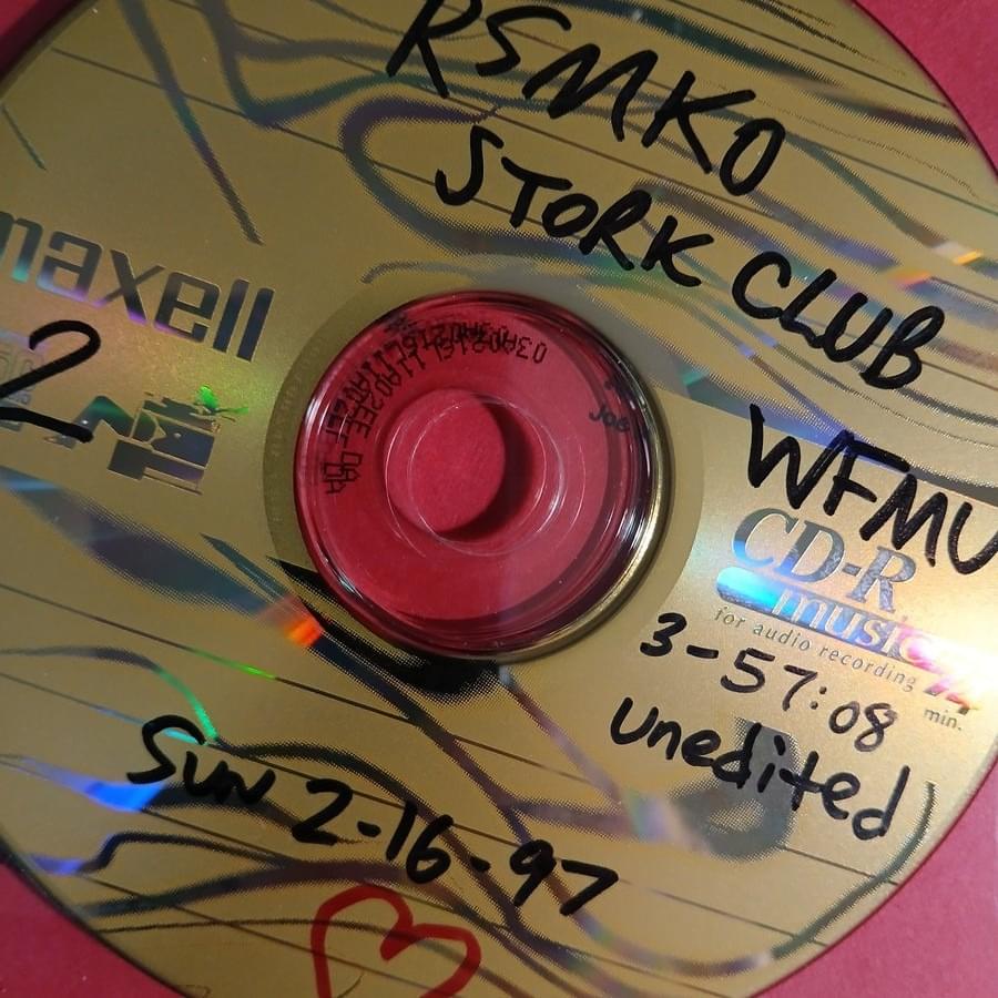 Cover image for Live Stork Club WFMU 1997