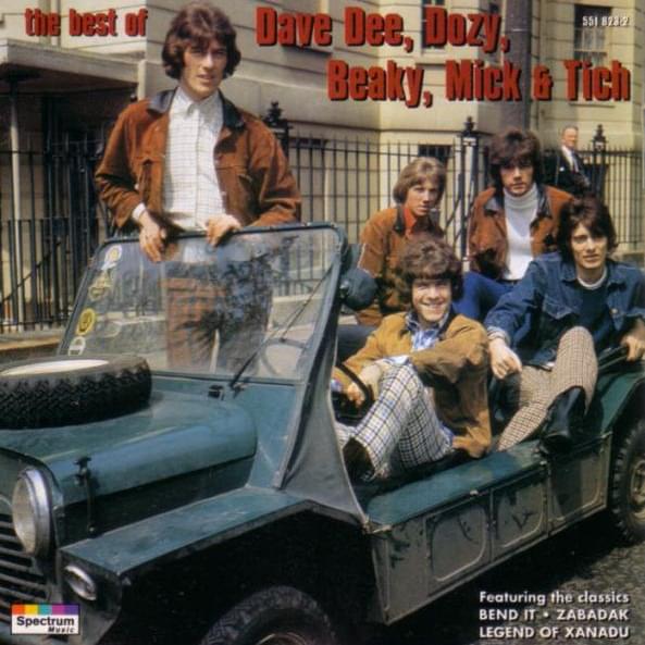 Album cover art for "Touch Me, Touch Me" by Dave Dee, Dozy, Beaky, Mick & Tich