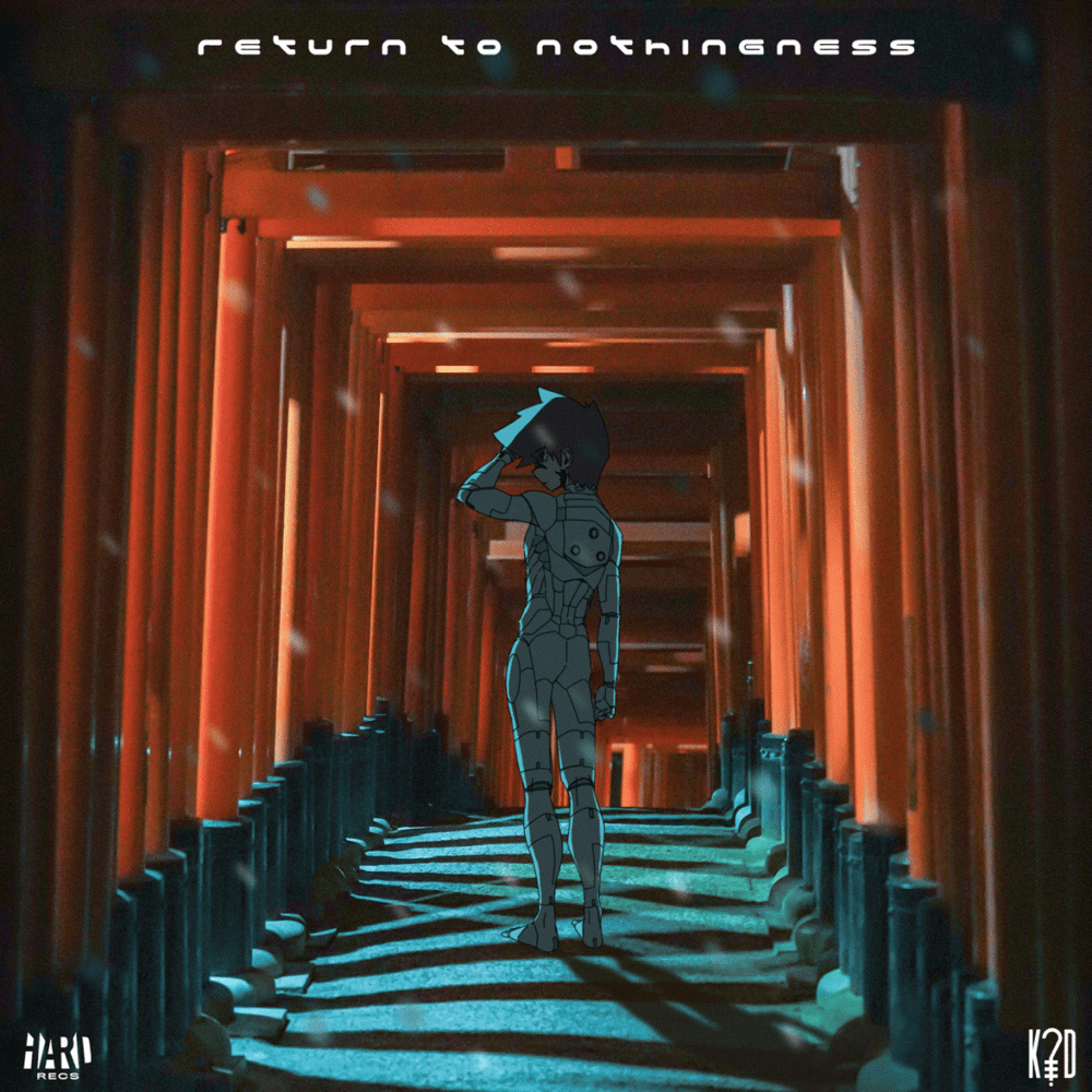 Album cover art for "RETURN TO NOTHINGNESS" by k?d