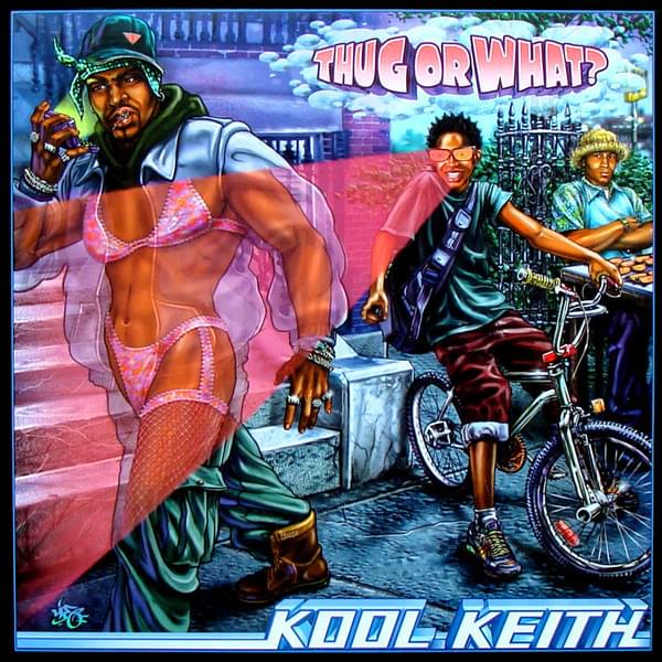Album cover art for "Back From the Pad" by Kool Keith