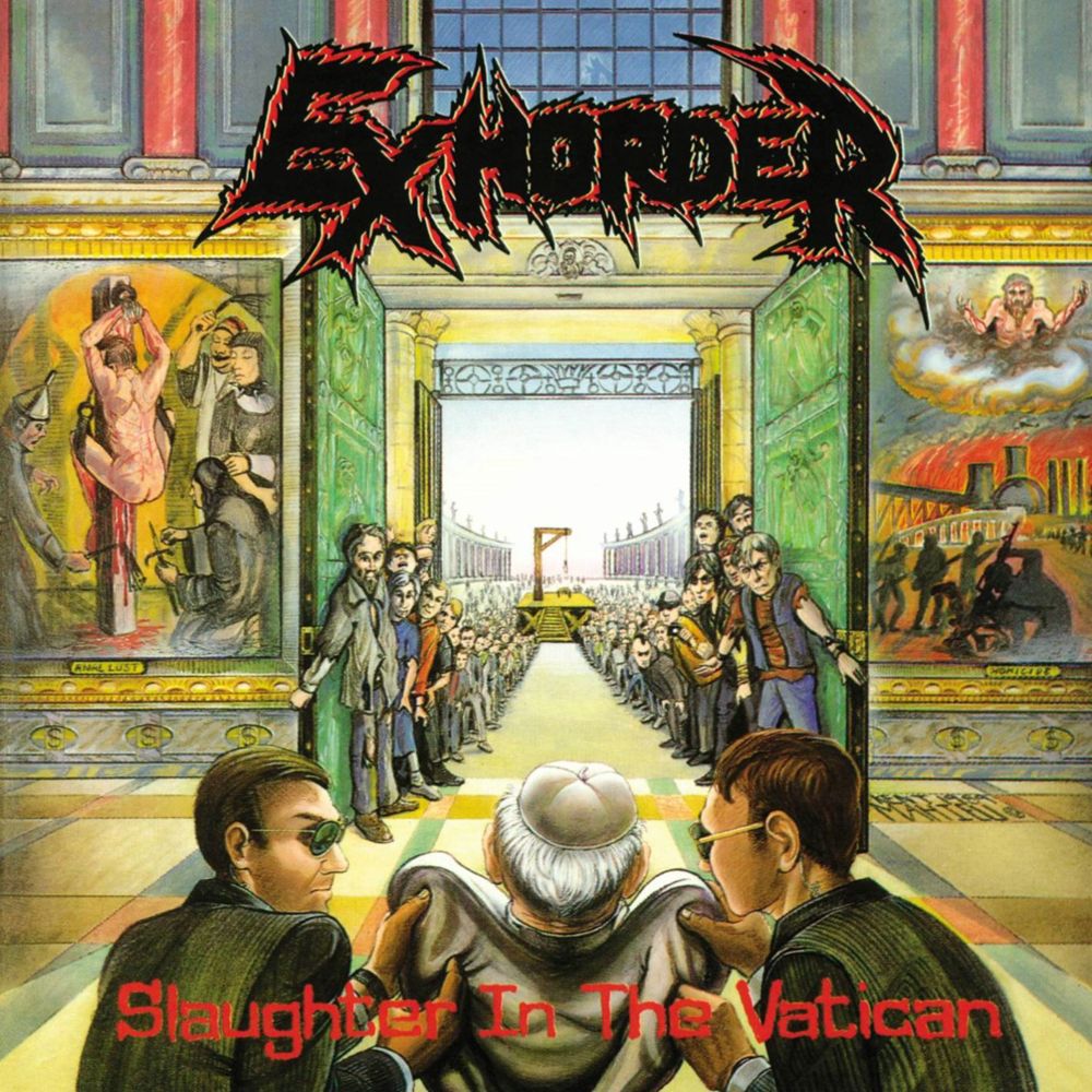 Album cover art for "Desecrator" by Exhorder