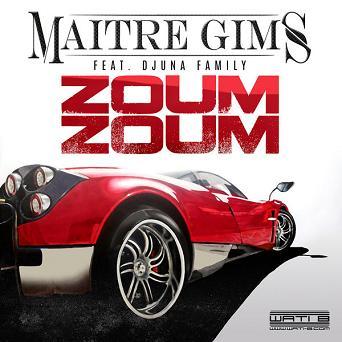 Album cover art for "Zoum Zoum" by GIMS & Djuna Family