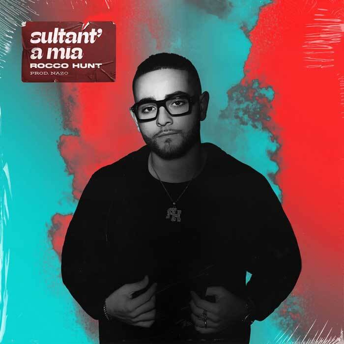 Album cover art for "Sultant’ a mia" by Rocco Hunt