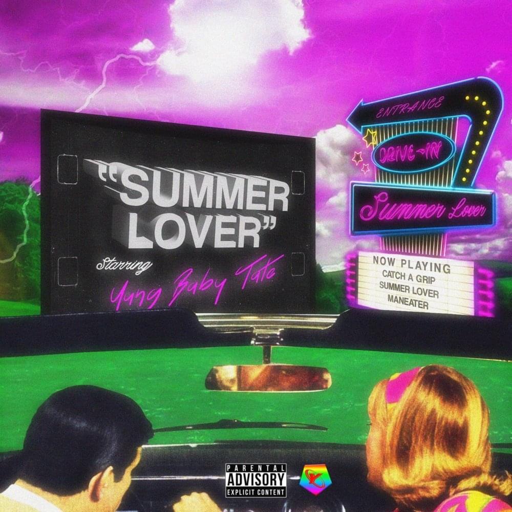 Album cover art for "Summer Lover" by Baby Tate