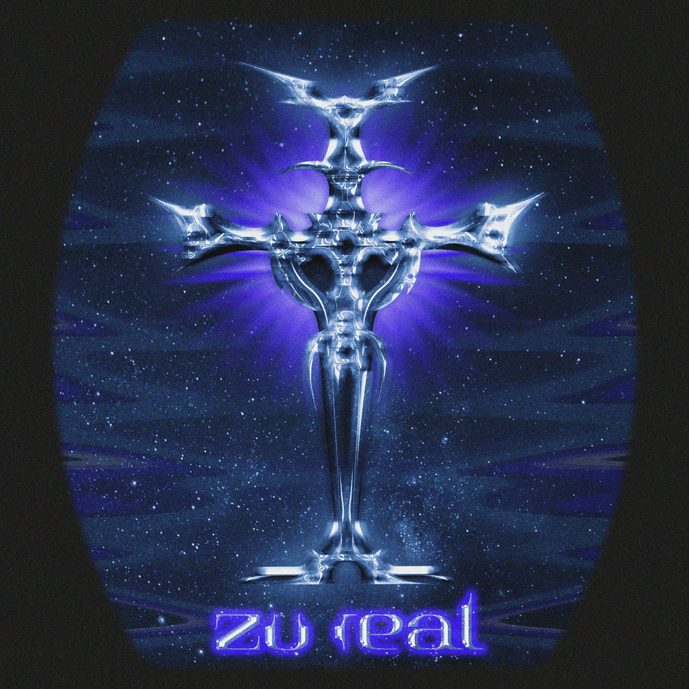 Album cover art for "zu real" by Haiyti