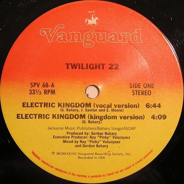 Electric Kingdom (Vocal Version) by Twilight 22