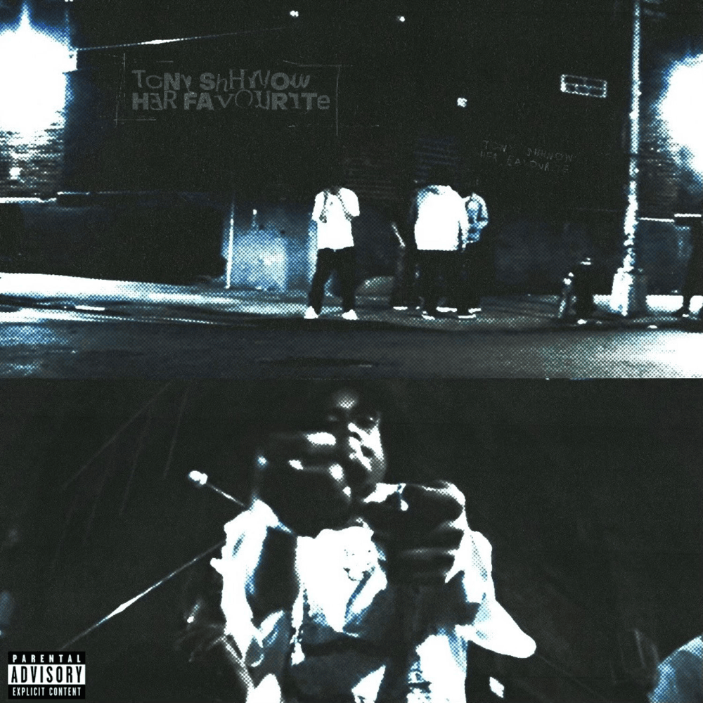 Album cover art for "Her Favourite" by Tony Shhnow