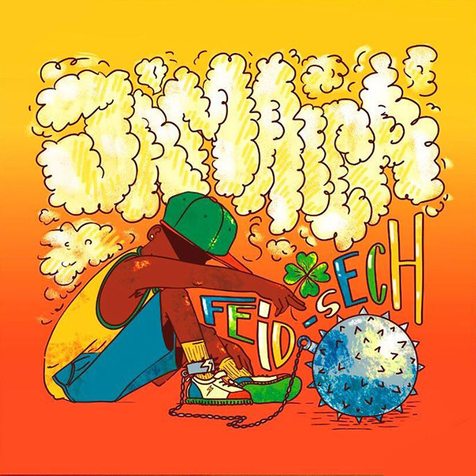 Album cover art for "JAMAICA" by Feid