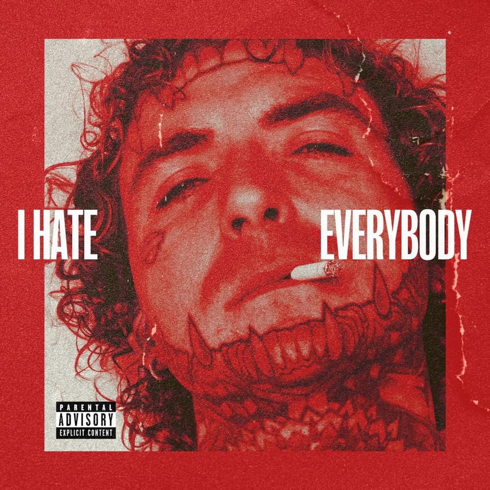 Album cover art for "I Hate Everybody" by Caskey