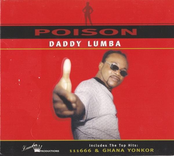 Album cover art for "Poison" by Daddy Lumba