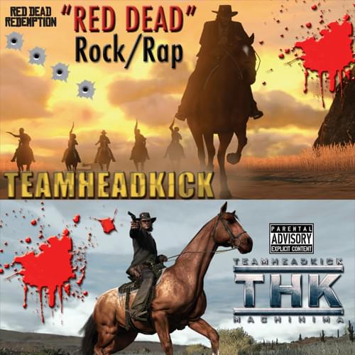 Album cover art for "Red Dead" by TEAMHEADKICK