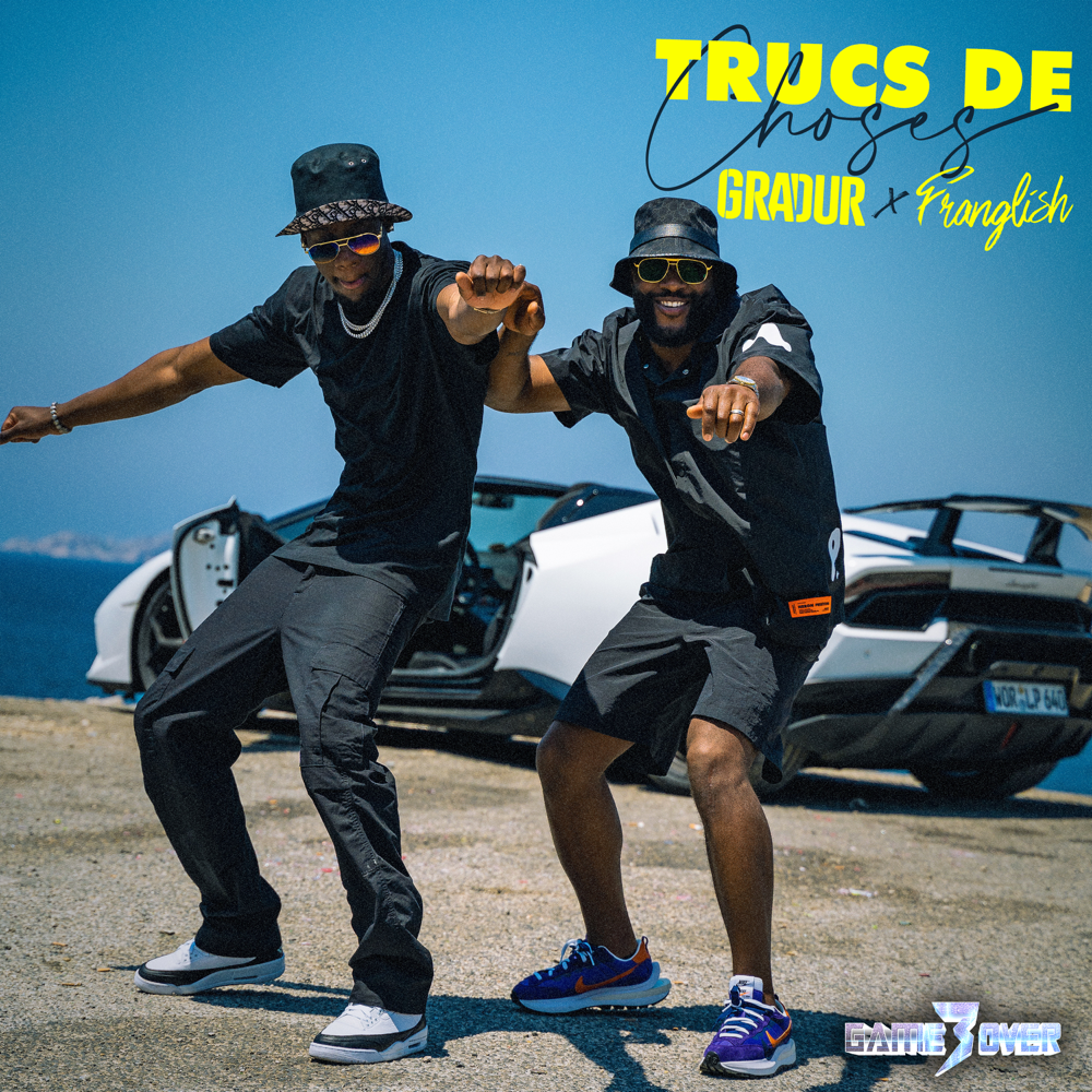 Album cover art for "Trucs de choses" by Gradur