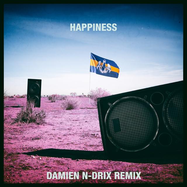 Album cover art for "Happiness (Damien N-Drix Remix)" by Dada Life & RABBII & Anthony Mills