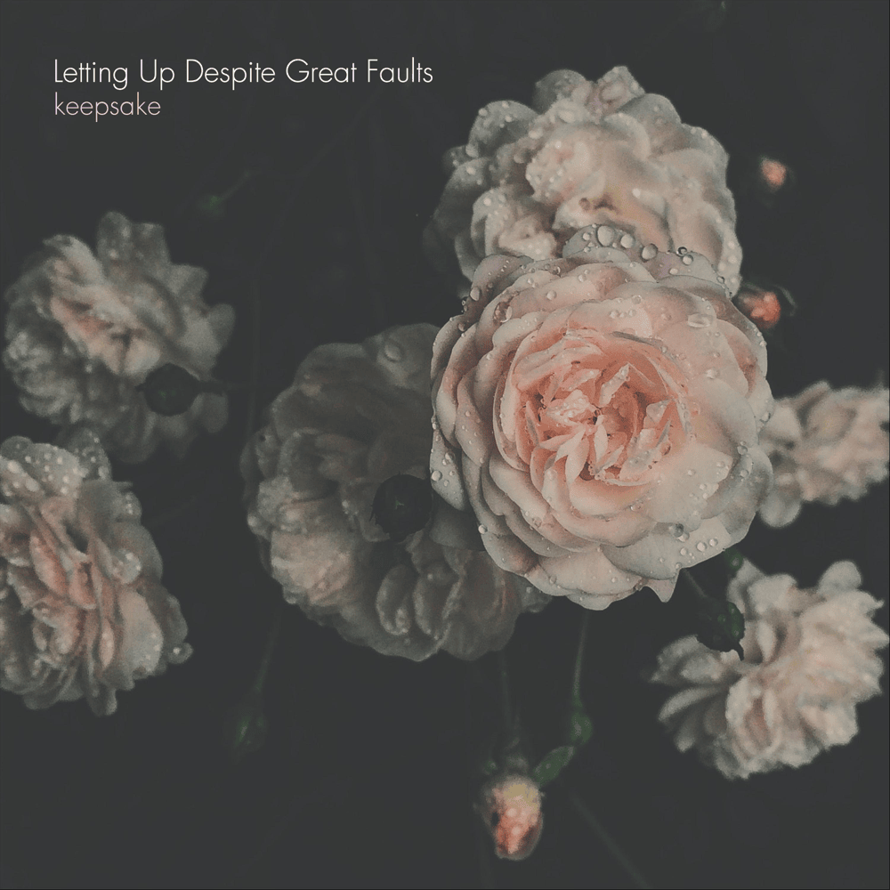 Album cover art for "Keepsake" by Letting Up Despite Great Faults