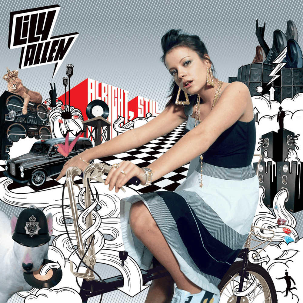 Album cover art for "Absolutely Nothing" by Lily Allen