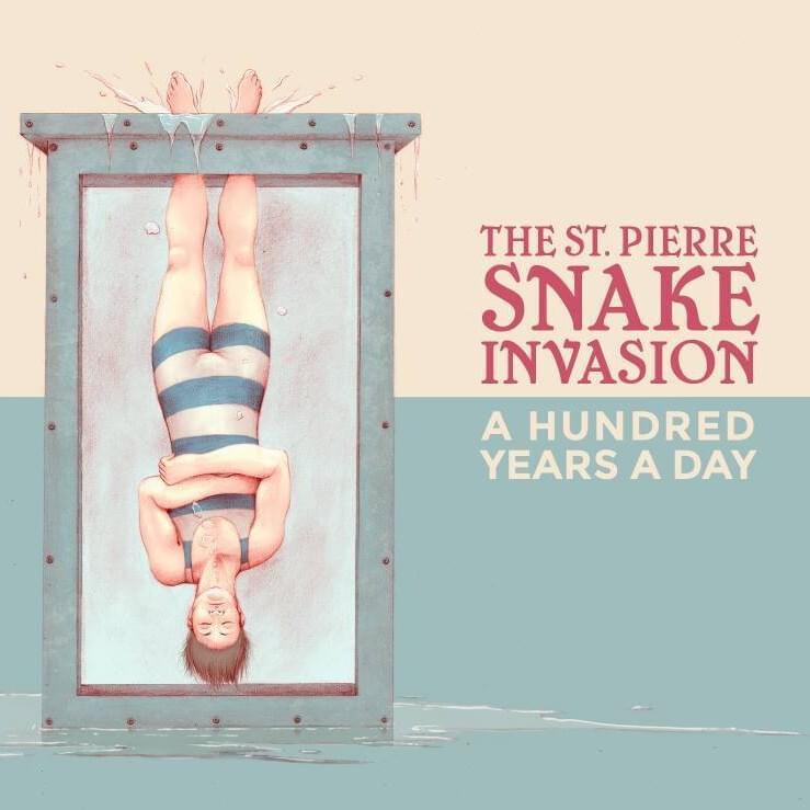 Album cover art for "Jesus, Mary & Joseph Talbot" by The St Pierre Snake Invasion