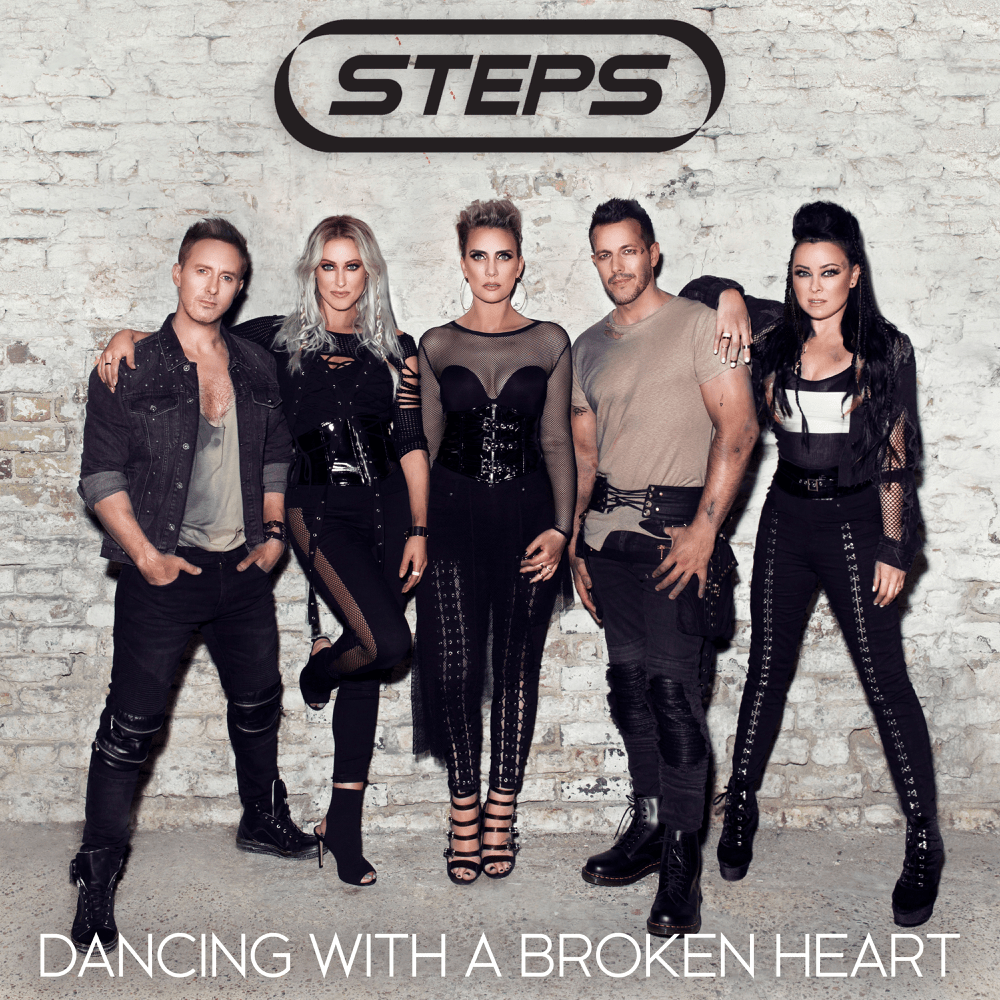 Album cover art for "Dancing With A Broken Heart" by Steps