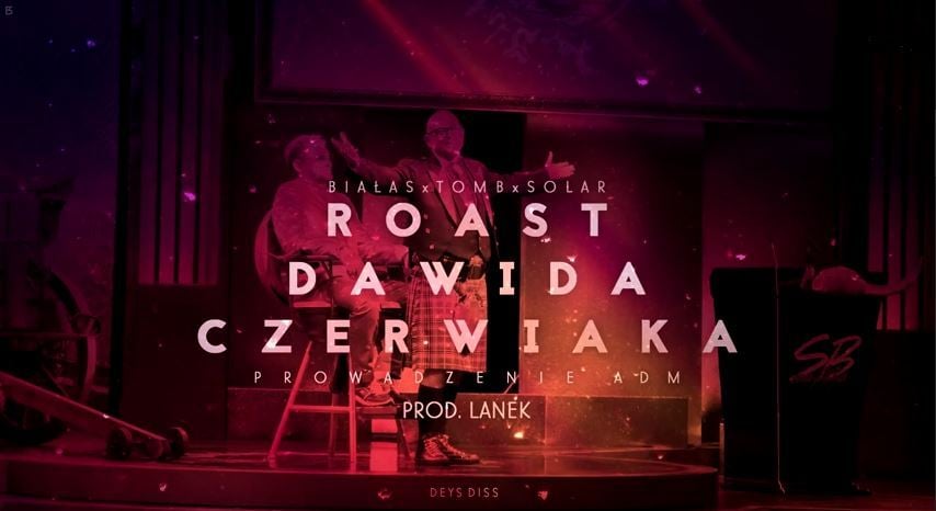 Album cover art for "Roast Dawida Czerwiaka (Deys Diss)" by SB Maffija & ADM & TomB & Białas & Solar (POL) & Lanek