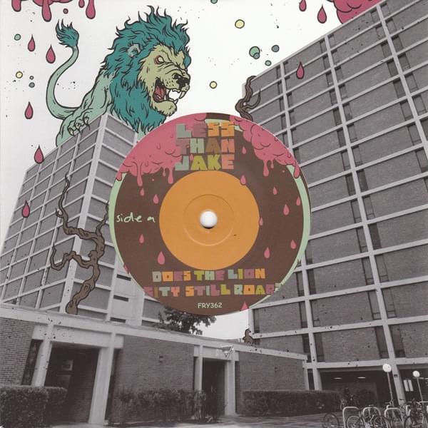 Album cover art for "Does the Lion City Still Roar?" by Less Than Jake