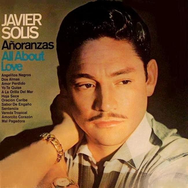 Album cover art for "Amor Perdido" by Javier Solís