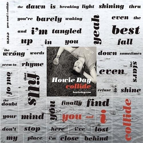 Album cover art for "Collide" by Howie Day