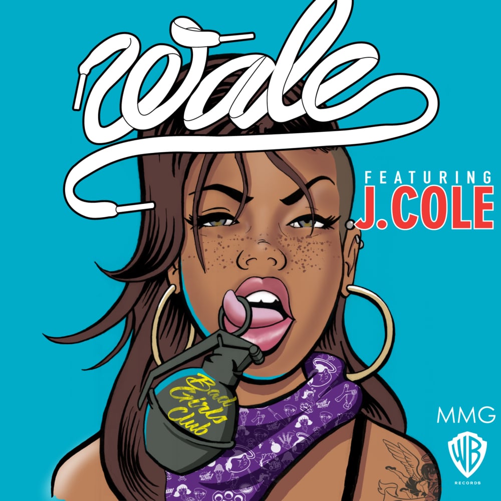 Album cover art for "Bad Girls Club" by Wale & J. Cole