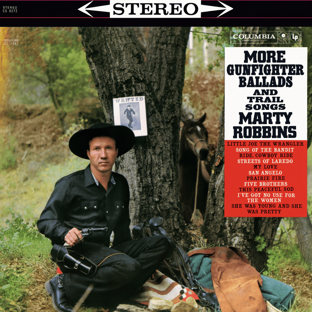 Album cover art for "Five Brothers" by Marty Robbins