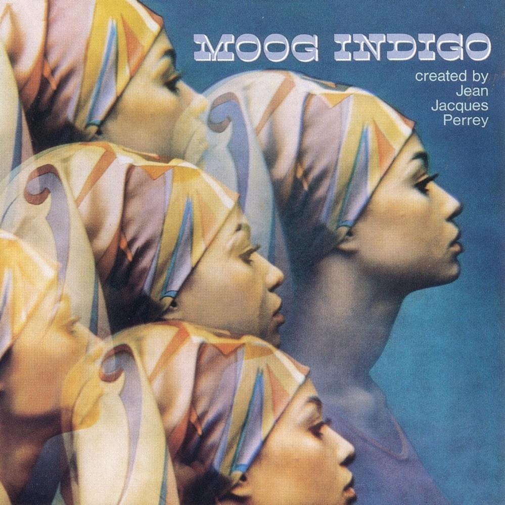 Album cover art for "E.V.A." by Jean-Jacques Perrey