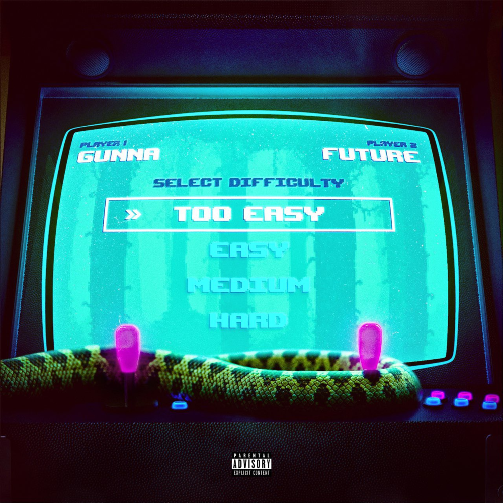 Album cover art for "too easy" by Gunna