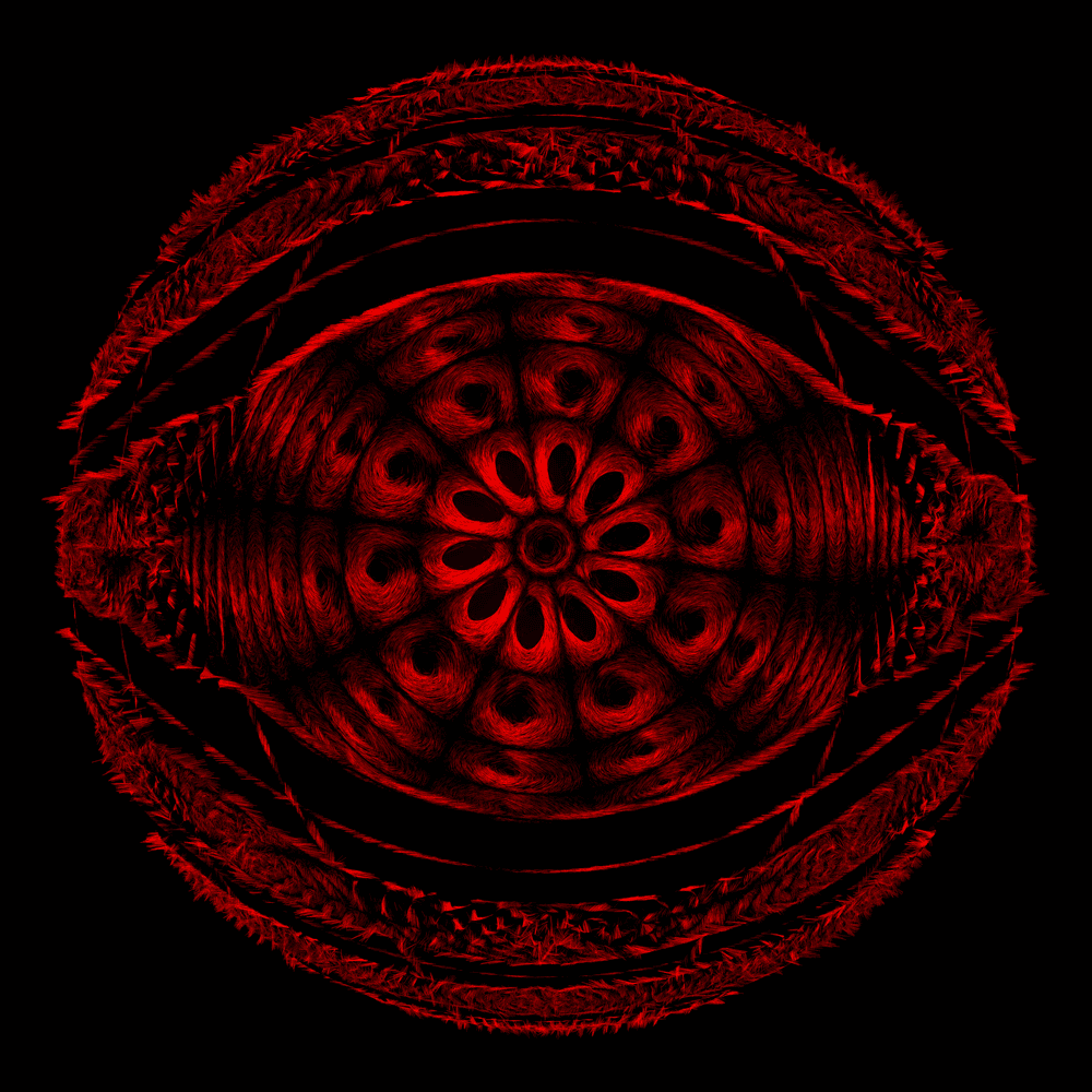Album cover art for "Glass Veins" by Rezz