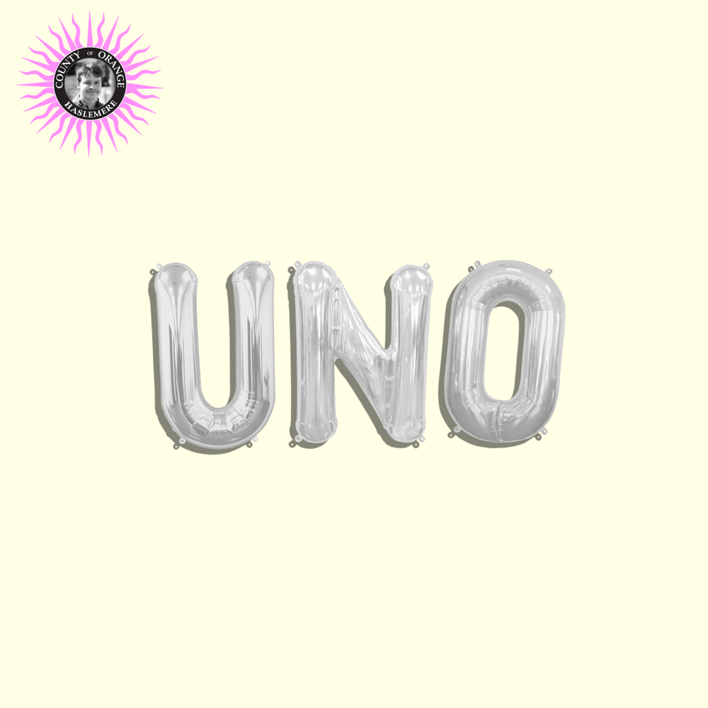 Album cover art for "Uno" by Rex Orange County