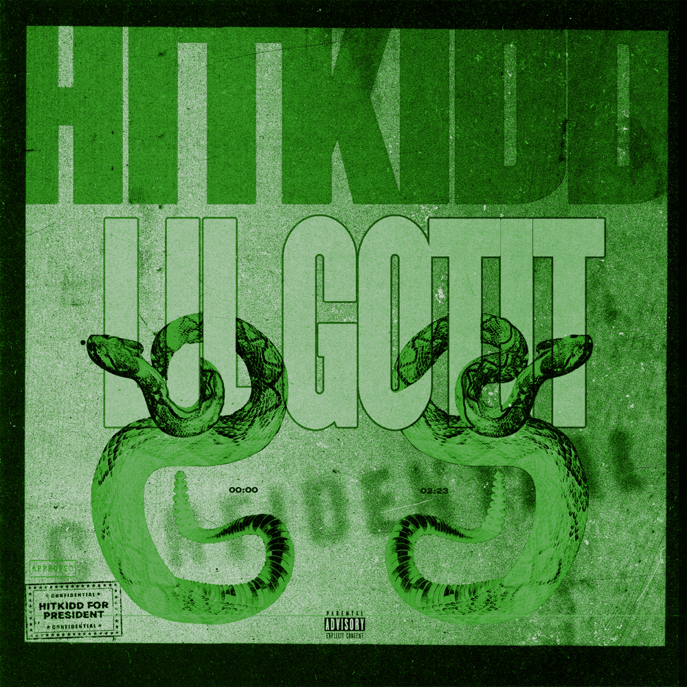 Album cover art for "Secluded" by Hitkidd